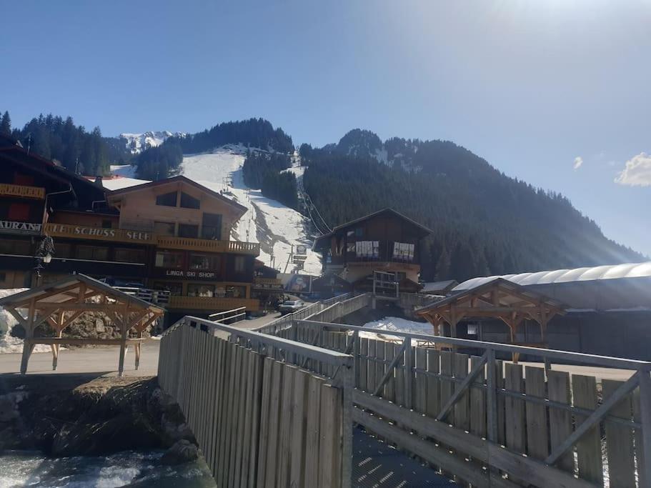 Appartement Pour 4 Personnes Au Pied Des Pistes Châtel Extérieur photo